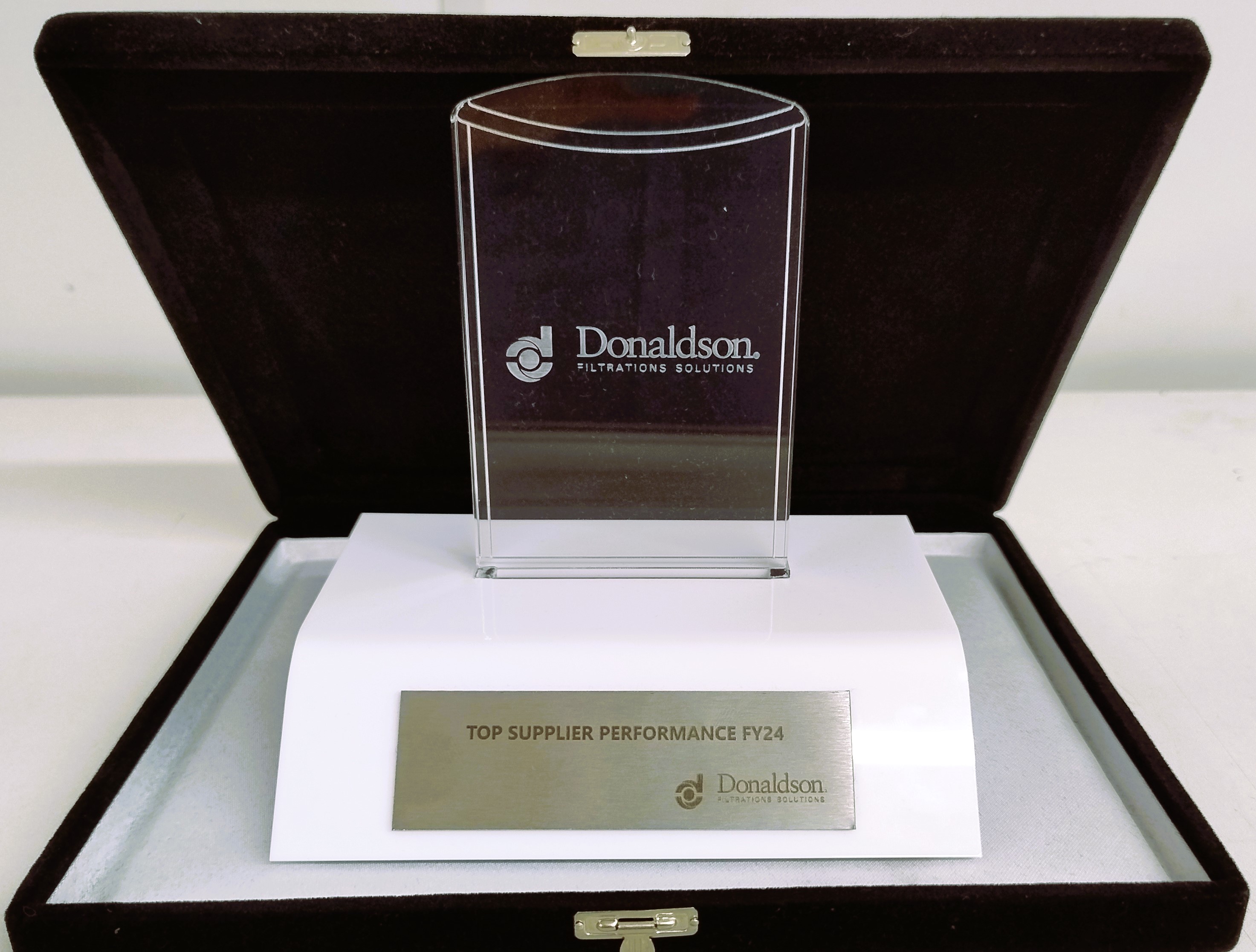 Troféu Donaldson Top Supplier Performance FY24